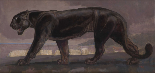 Paul JOUVE (1878-1973) - Black panther.