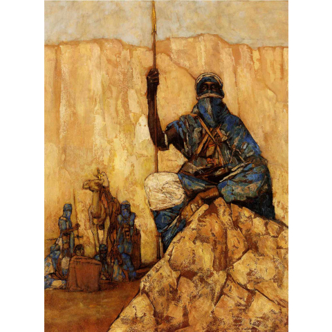 Tuareg sitting