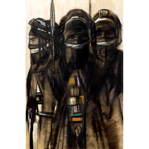 Three Tuaregs. 1932.