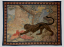 Paul JOUVE (1878-1973) - Black panther killing a parrot in Angkor Vat, 1921