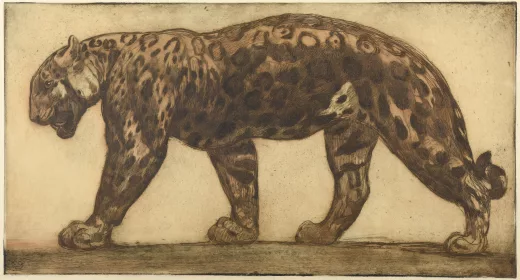 Auction by "Tajan SVV" du 10/12/2008 - Panthère marchant (lot n°86)